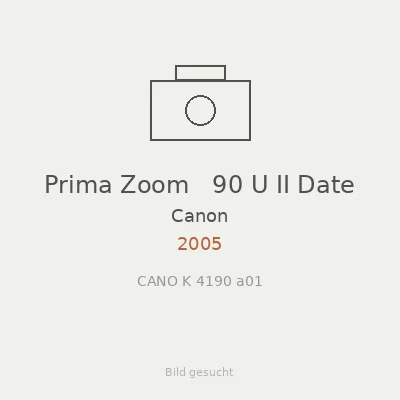 Prima Zoom   90 U II Date