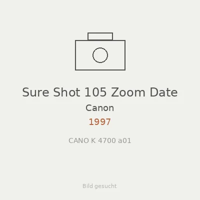 Sure Shot 105 Zoom Date