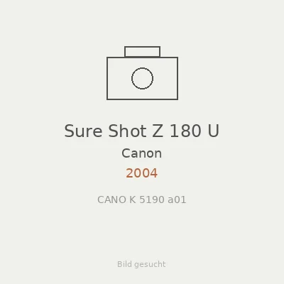 Sure Shot Z 180 U
