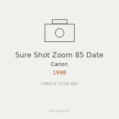Sure Shot Zoom 85 Date