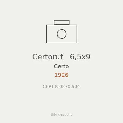 Certoruf   6,5x9