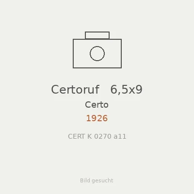 Certoruf   6,5x9