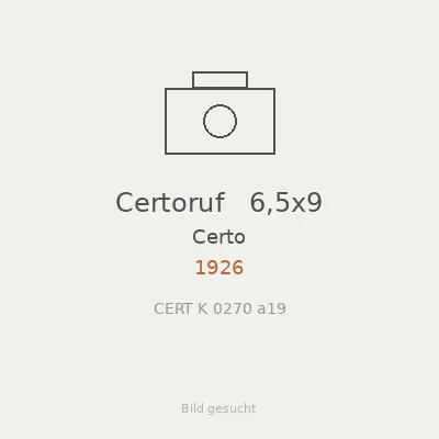 Certoruf   6,5x9