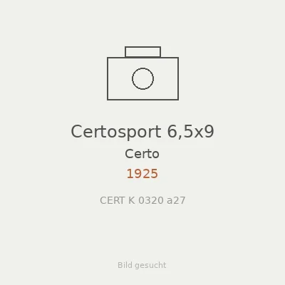 Certosport 6,5x9