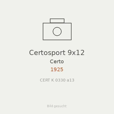 Certosport 9x12