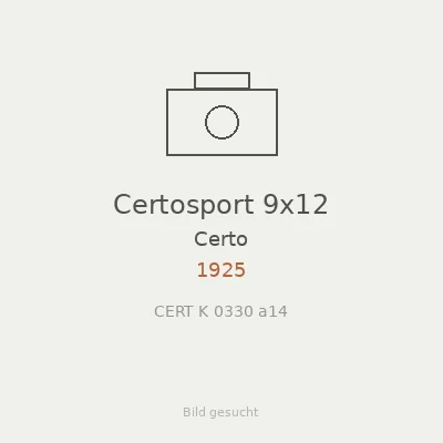 Certosport 9x12