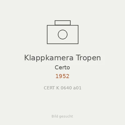 Klappkamera Tropen