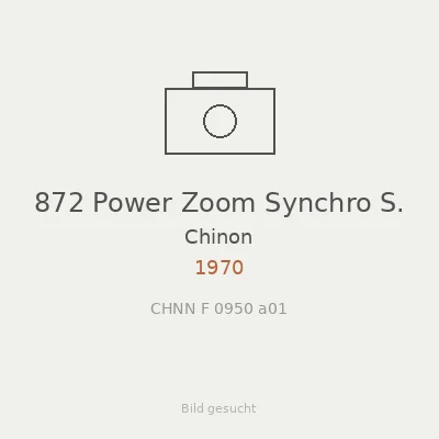 872 Power Zoom Synchro S.