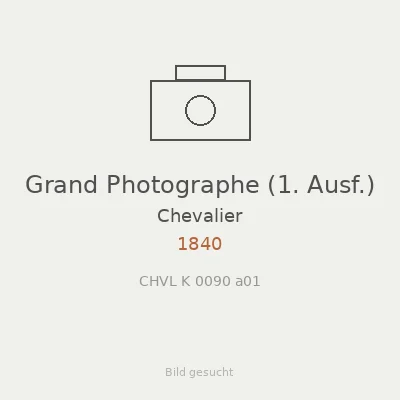 Grand Photographe (1. Ausf.)