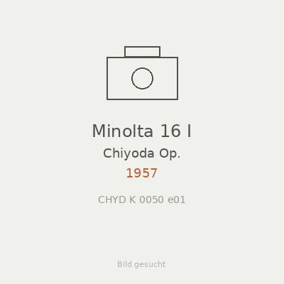 Minolta 16 I