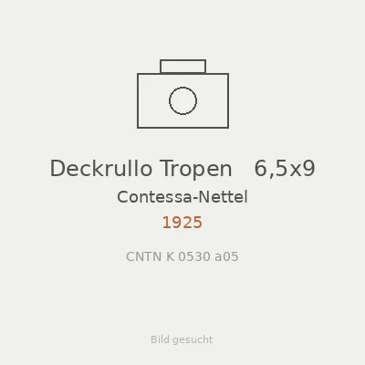 Deckrullo Tropen   6,5x9