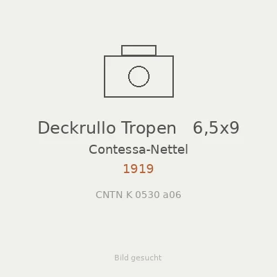 Deckrullo Tropen   6,5x9