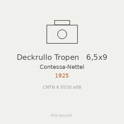 Deckrullo Tropen   6,5x9