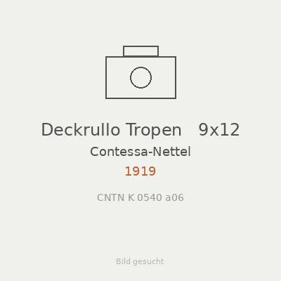 Deckrullo Tropen   9x12