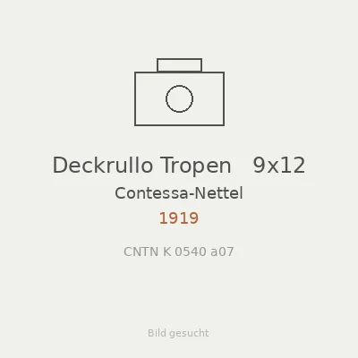 Deckrullo Tropen   9x12