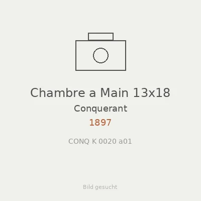 Chambre a Main 13x18