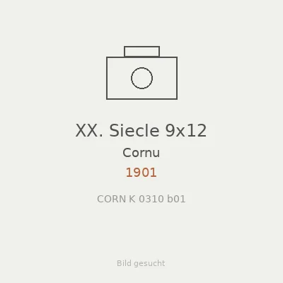 XX. Siecle 9x12