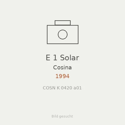 E 1 Solar
