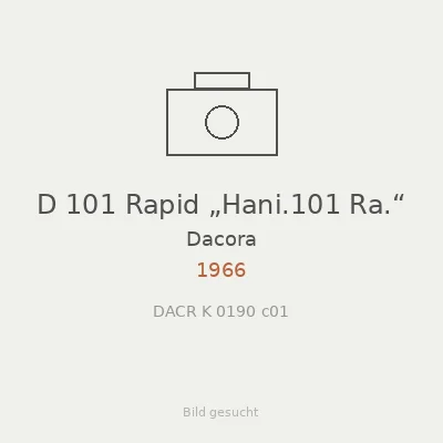 D 101 Rapid „Hani.101 Ra.“