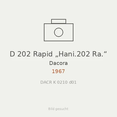 D 202 Rapid „Hani.202 Ra.“