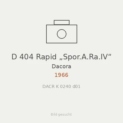 D 404 Rapid „Spor.A.Ra.IV“