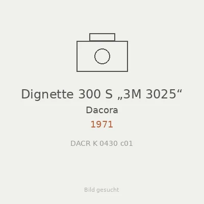 Dignette 300 S „3M 3025“