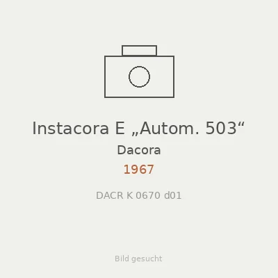 Instacora E „Autom. 503“