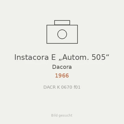 Instacora E „Autom. 505“