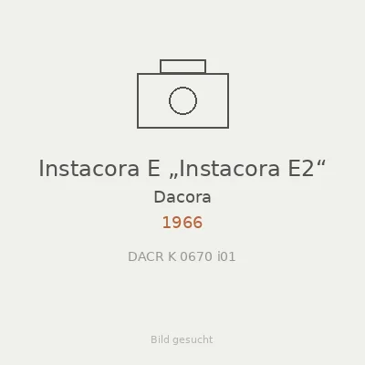 Instacora E „Instacora E2“