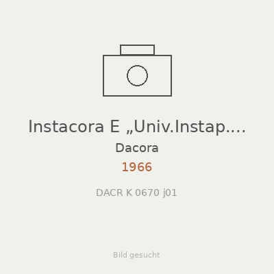 Instacora E „Univ.Instap.CA2"