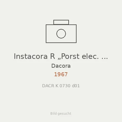 Instacora R „Porst elec. 511“