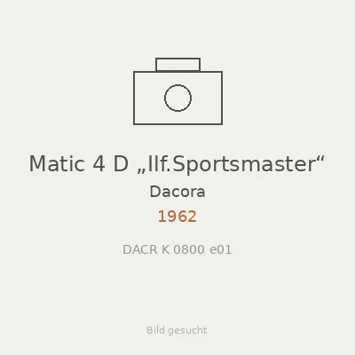 Matic 4 D „Ilf.Sportsmaster“
