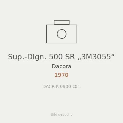 Sup.-Dign. 500 SR „3M3055“