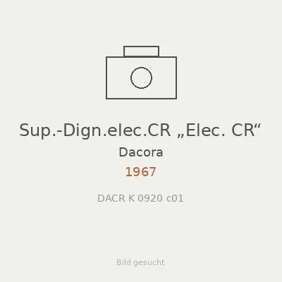 Sup.-Dign.elec.CR „Elec. CR“