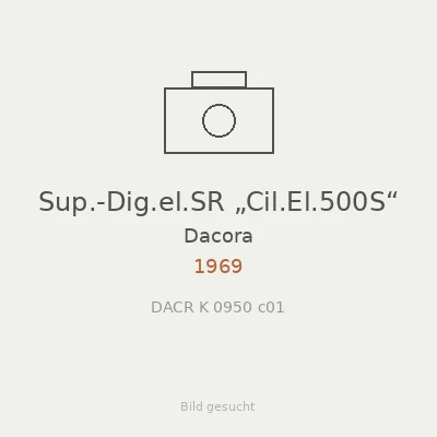Sup.-Dig.el.SR „Cil.El.500S“