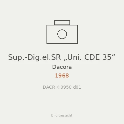 Sup.-Dig.el.SR „Uni. CDE 35“