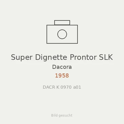 Super Dignette Prontor SLK