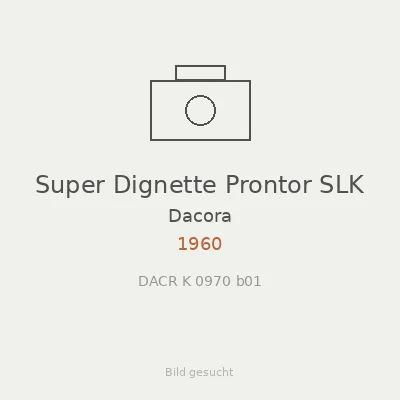 Super Dignette Prontor SLK