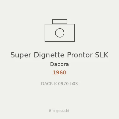 Super Dignette Prontor SLK