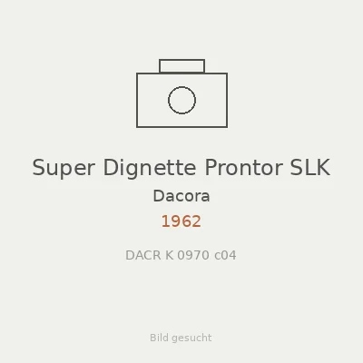 Super Dignette Prontor SLK