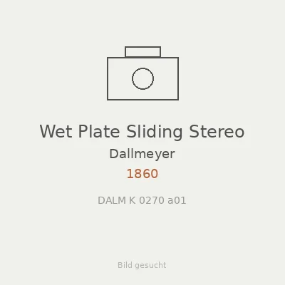 Wet Plate Sliding Stereo