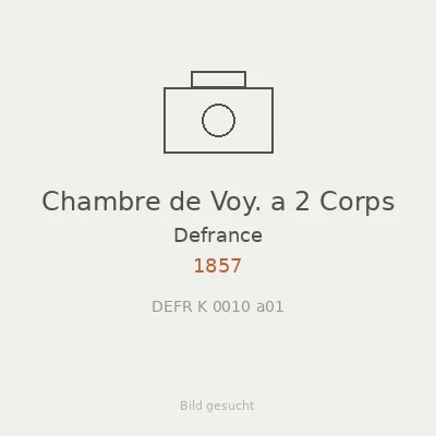Chambre de Voy. a 2 Corps