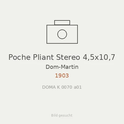 Poche Pliant Stereo 4,5x10,7