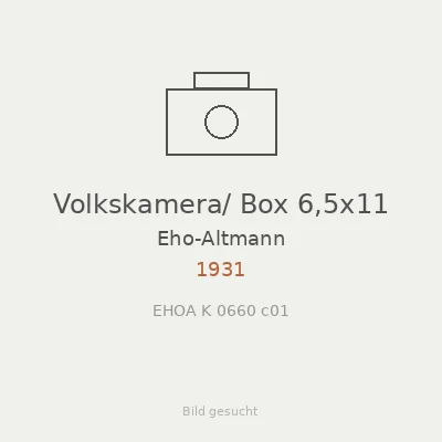 Volkskamera/ Box 6,5x11