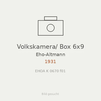 Volkskamera/ Box 6x9
