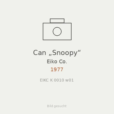 Can „Snoopy“