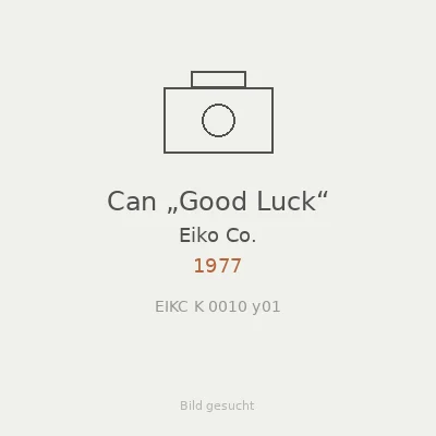 Can „Good Luck“