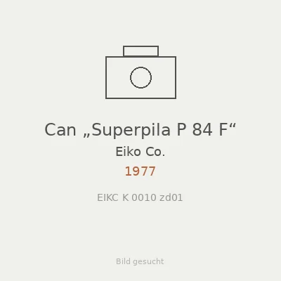Can „Superpila P 84 F“