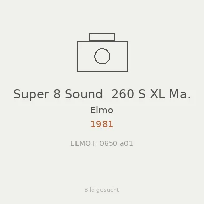 Super 8 Sound  260 S XL Ma.