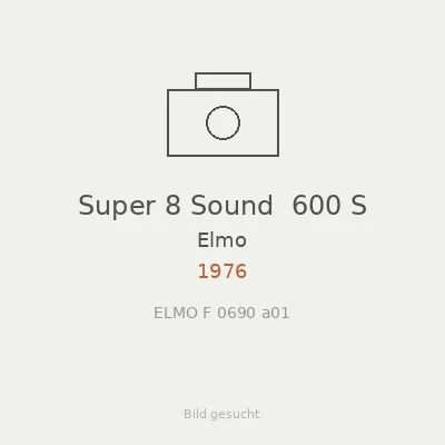 Super 8 Sound  600 S